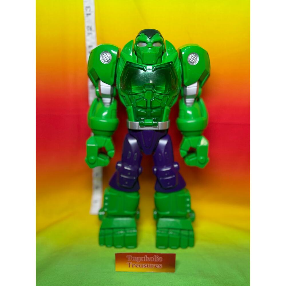 Marvel Playskool Heroes Super Hero Adventures Mech Armor Hulk Action Figure